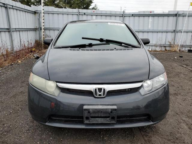 1HGFA16337L801188 - 2007 HONDA CIVIC DX BLACK photo 5