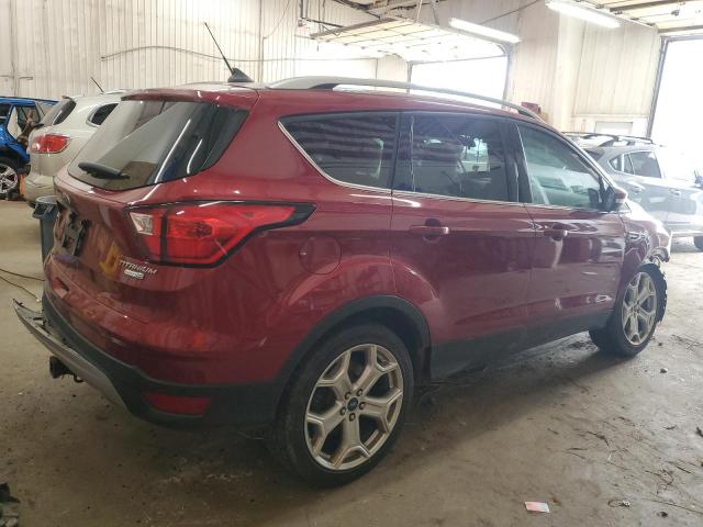 1FMCU9J99KUA05904 - 2019 FORD ESCAPE TITANIUM Կարմիր լուսանկար 3