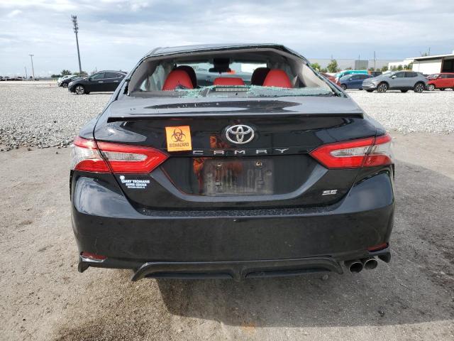 4T1B11HKXJU057880 - 2018 TOYOTA CAMRY L BLACK photo 6