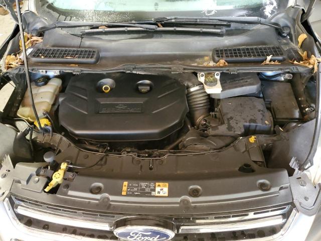 1FMCU9J92EUD55329 - 2014 FORD ESCAPE TITANIUM GRAY photo 12