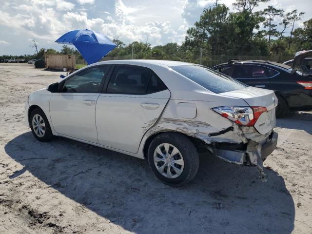 5YFBURHE4JP830408 - 2018 TOYOTA COROLLA L WHITE photo 2