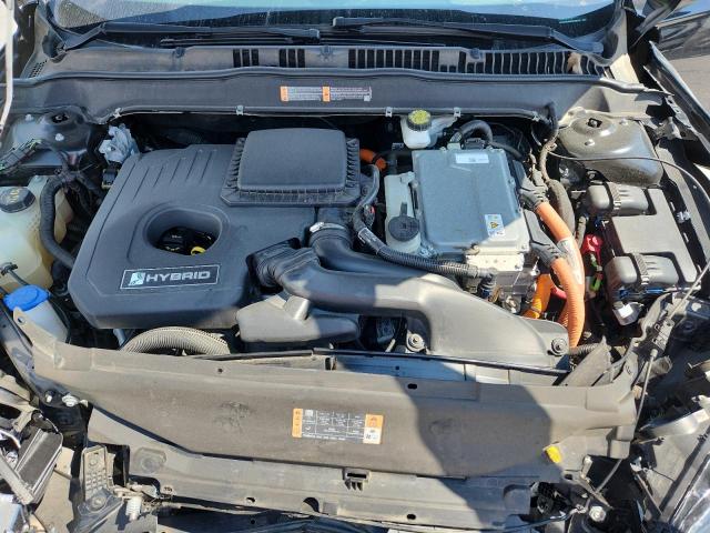 3FA6P0LU6KR100763 - 2019 FORD FUSION SE BLACK photo 11