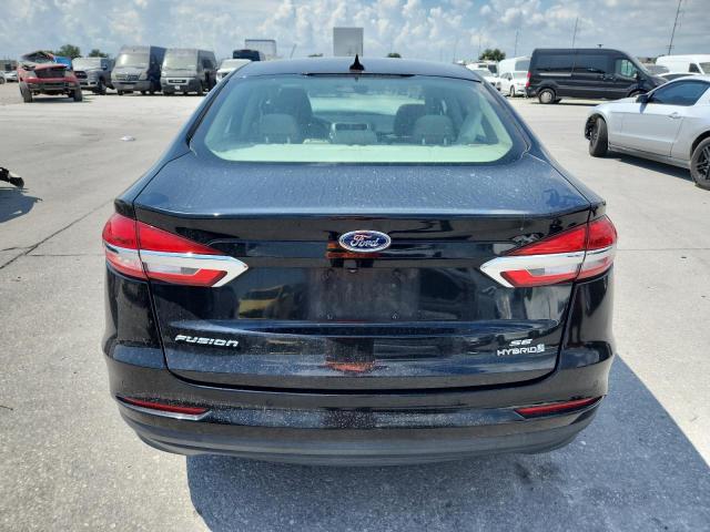 3FA6P0LU6KR100763 - 2019 FORD FUSION SE BLACK photo 6