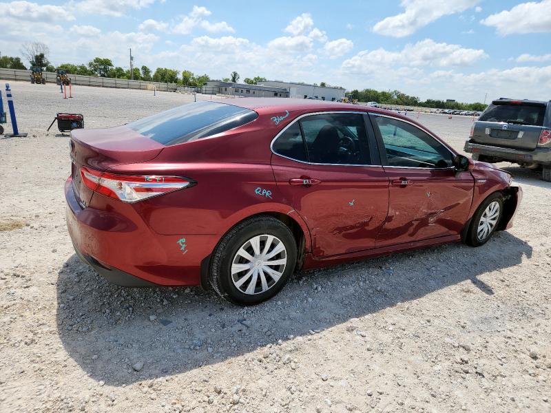 4T1B31HK0JU503044 - 2018 TOYOTA CAMRY LE 勃艮第红 照片 3