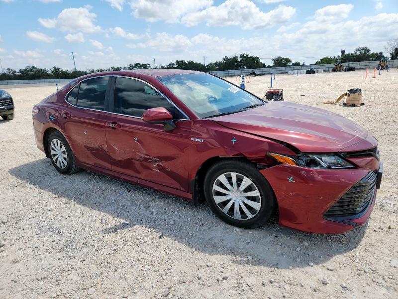 4T1B31HK0JU503044 - 2018 TOYOTA CAMRY LE 勃艮第红 照片 4