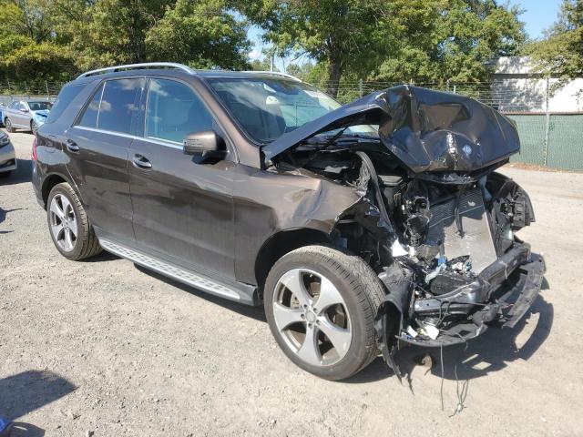 4JGDA5HB6GA638920 - 2016 MERCEDES-BENZ GLE 350 4MATIC BROWN photo 4