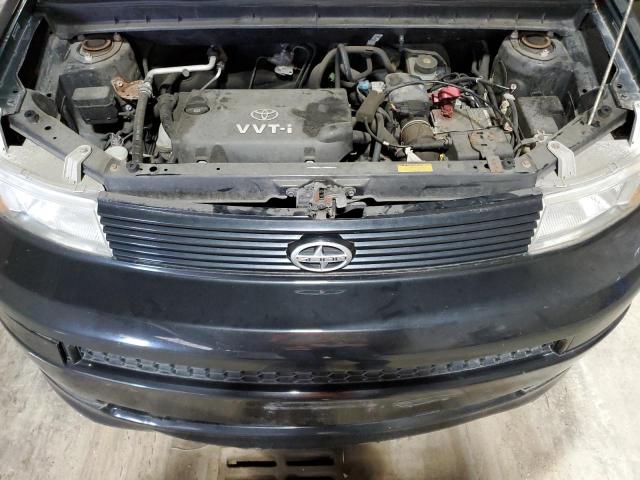 JTLKT324X54004532 - 2005 TOYOTA SCION XB BLACK photo 12