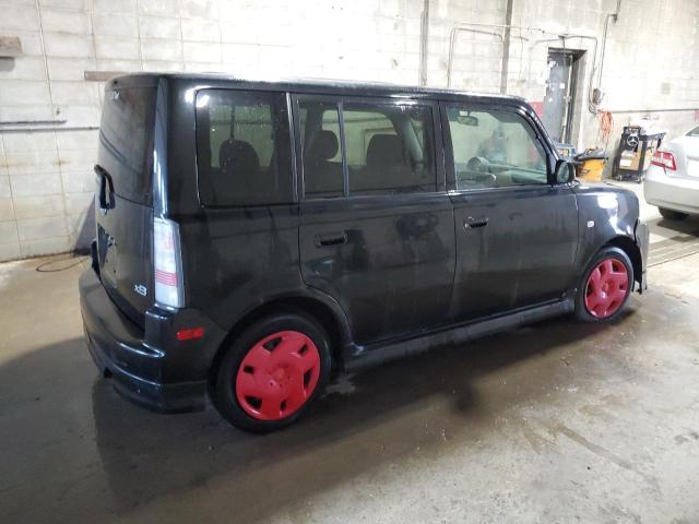 JTLKT324X54004532 - 2005 TOYOTA SCION XB BLACK photo 3