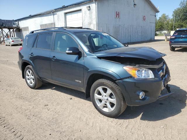 2T3YK4DV2BW011073 - 2011 TOYOTA RAV4 LIMITED BLUE photo 4