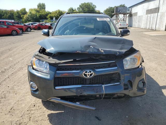 2T3YK4DV2BW011073 - 2011 TOYOTA RAV4 LIMITED BLUE photo 5