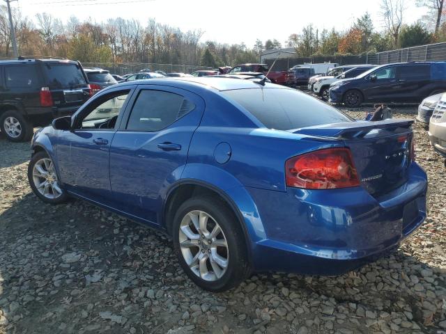 1C3CDZBG4EN166651 - 2014 DODGE AVENGER R/T BLUE photo 2