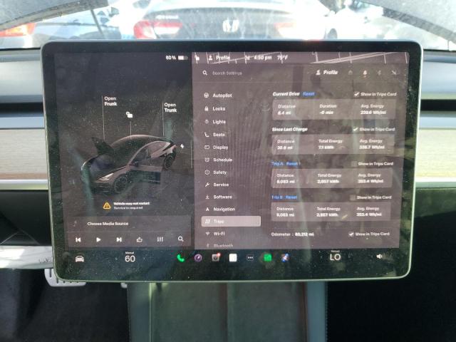 5YJ3E1EC7NF231574 - 2022 TESLA MODEL 3 Qara foto 9