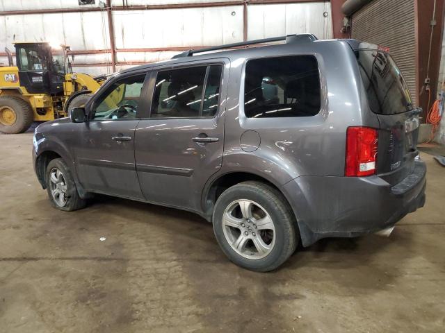 5FNYF4H62FB505002 - 2015 HONDA PILOT EXL GRAY photo 2