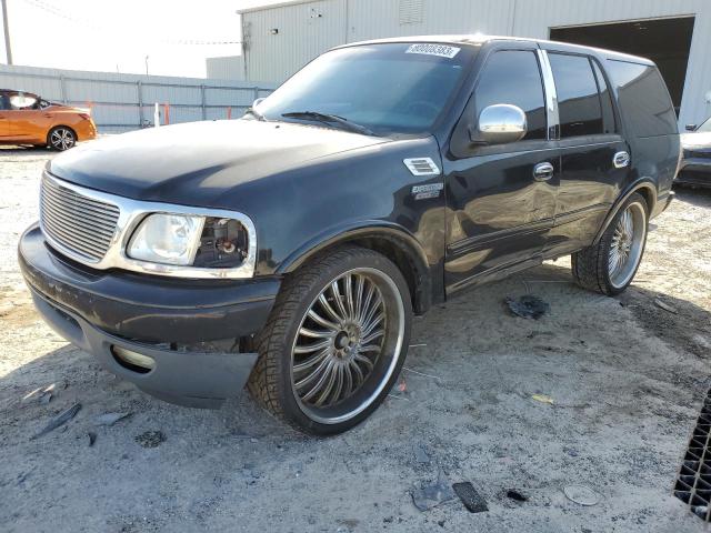 1FMRU15W02LA07817 - 2002 FORD EXPEDITION XLT BLACK photo 1