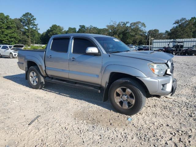 5TFJU4GN5EX051445 - 2014 TOYOTA TACOMA DOUBLE CAB PRERUNNER SILVER photo 4