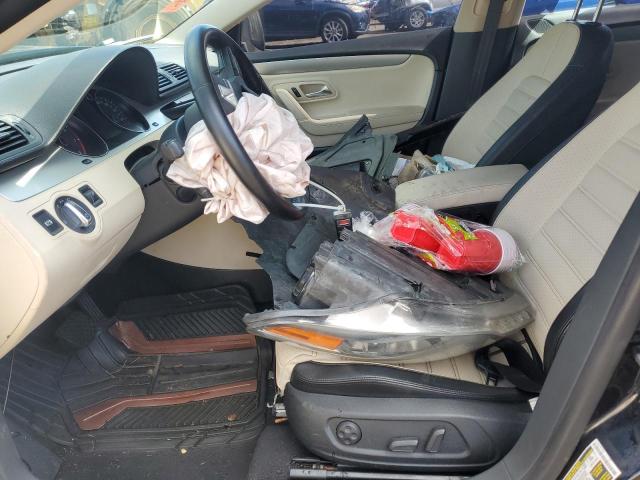 WVWMN7AN6AE549132 - 2010 VOLKSWAGEN CC SPORT BLACK photo 7