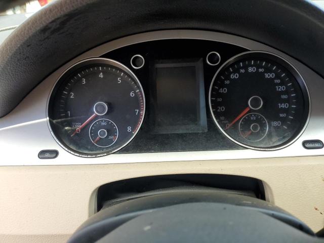 WVWMN7AN6AE549132 - 2010 VOLKSWAGEN CC SPORT BLACK photo 9