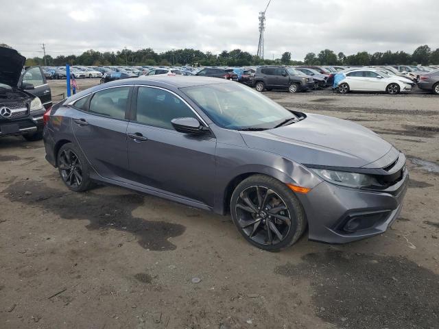 19XFC2F80KE200767 - 2019 HONDA CIVIC SPORT GRAY photo 4