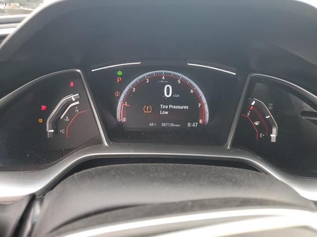 19XFC2F80KE200767 - 2019 HONDA CIVIC SPORT GRAY photo 9