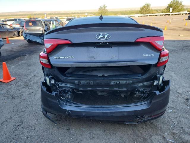 5NPE34AF3GH334866 - 2016 HYUNDAI SONATA SPORT GRAY photo 6