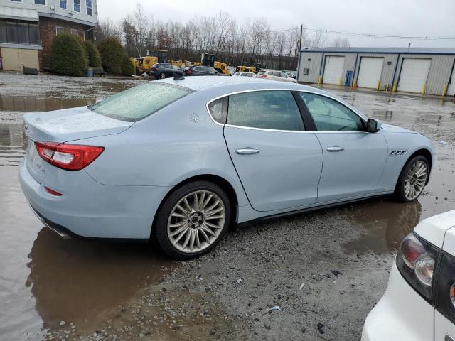 ZAM56RRAXE1097113 - 2014 MASERATI QUATTROPOR S GRAY photo 3