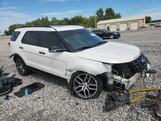 1FM5K8GT0GGC64931 - 2016 FORD EXPLORER SPORT WHITE photo 4
