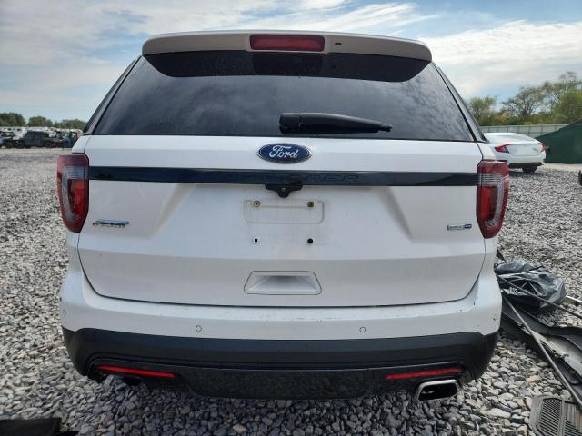 1FM5K8GT0GGC64931 - 2016 FORD EXPLORER SPORT WHITE photo 6