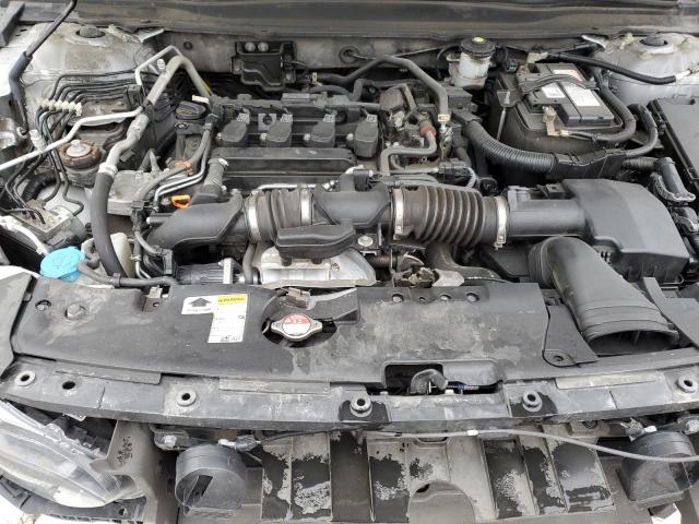 1HGCV1F39MA047082 - 2021 HONDA ACCORD SPORT ვერცხლისფერი ფოტო 11