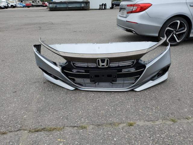 1HGCV1F39MA047082 - 2021 HONDA ACCORD SPORT ვერცხლისფერი ფოტო 12