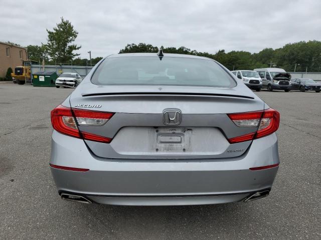 1HGCV1F39MA047082 - 2021 HONDA ACCORD SPORT ვერცხლისფერი ფოტო 6