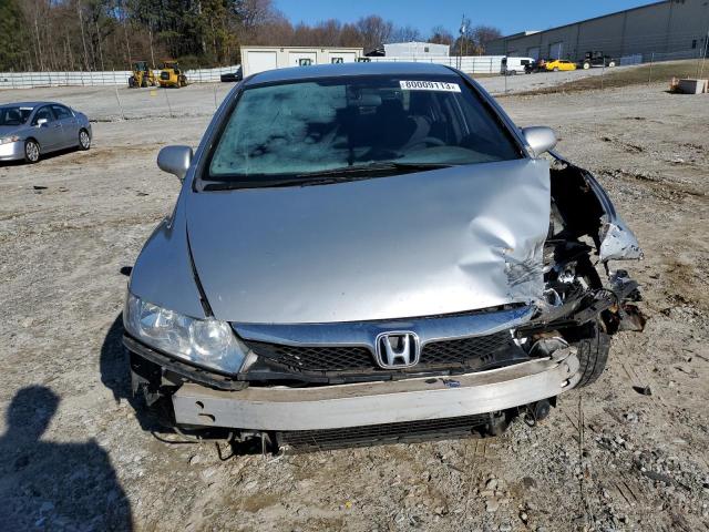 2HGFA16549H541269 - 2009 HONDA CIVIC LX SILVER photo 5