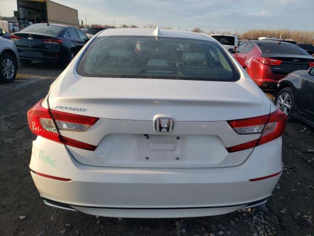 1HGCV1F5XJA113989 - 2018 HONDA ACCORD EXL WHITE photo 6