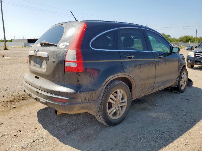 5J6RE3H7XBL015080 - 2011 HONDA CR-V EXL BLACK photo 3