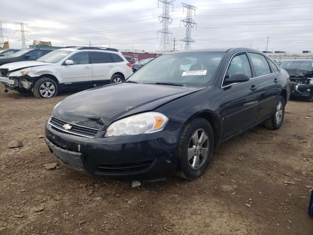 2G1WT58K889154549 - 2008 CHEVROLET IMPALA LT BLACK photo 1