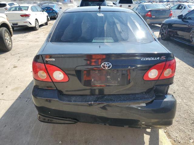 1NXBR32E16Z701555 - 2006 TOYOTA COROLLA CE შავი ფოტო 6