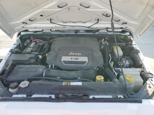 1C4BJWDG1GL301336 - 2016 JEEP WRANGLER U SPORT أبيض صورة 11