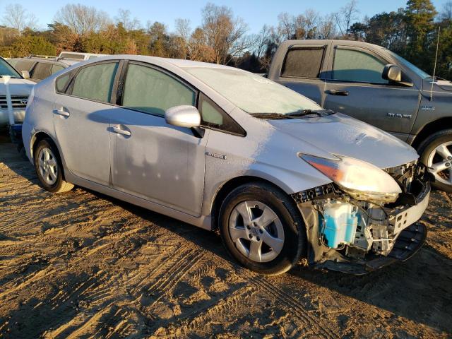 JTDKN3DU4B1376366 - 2011 TOYOTA PRIUS SILVER photo 4