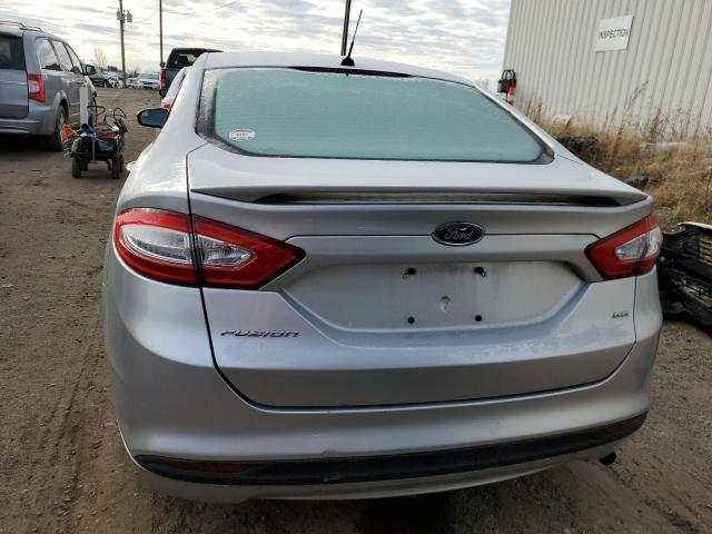 3FA6P0H70DR290288 - 2013 FORD FUSION SE SILVER photo 6