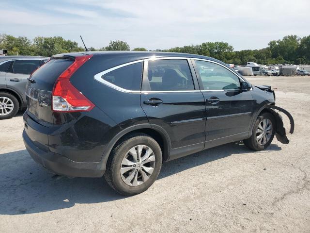 2HKRM4H59CH615057 - 2012 HONDA CR-V EX BLACK photo 3