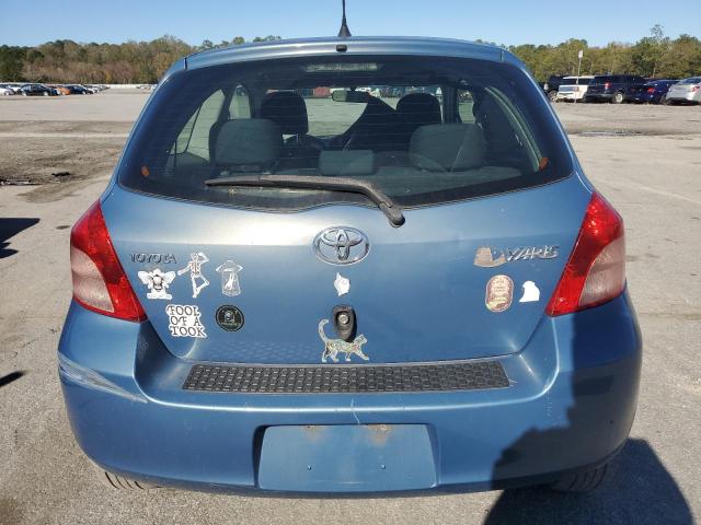 JTDJT923775117868 - 2007 TOYOTA YARIS BLUE photo 6