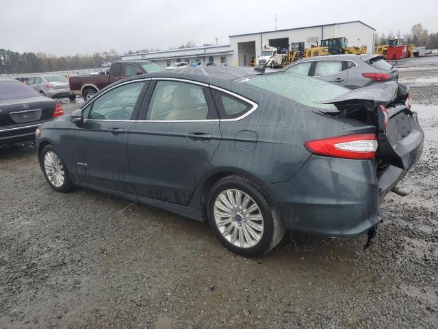 3FA6P0LU6FR241838 - 2015 FORD FUSION SE HYBRID CHARCOAL photo 2