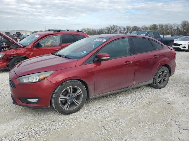 1FADP3FE1HL341800 - 2017 FORD FOCUS SE RED photo 1