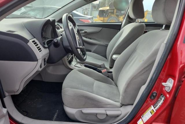 2T1BU4EE6CC785580 - 2012 TOYOTA COROLLA BASE MAROON photo 7