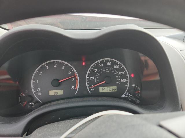 2T1BU4EE6CC785580 - 2012 TOYOTA COROLLA BASE MAROON photo 9