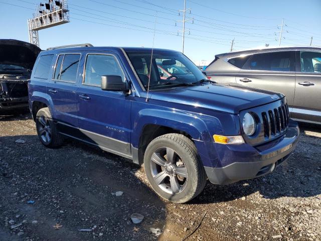 1C4NJPFA7FD157666 - 2015 JEEP PATRIOT LATITUDE BLUE photo 4