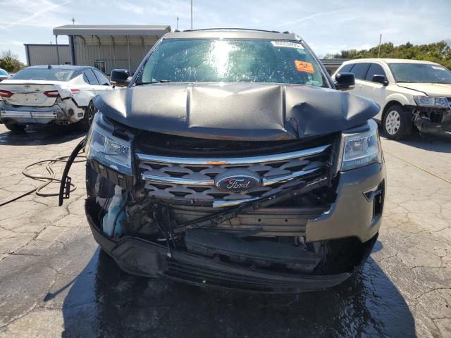 1FM5K8D89JGA44517 - 2018 FORD EXPLORER XLT GRAY photo 5