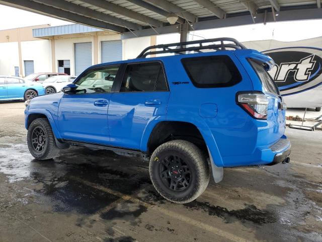 JTEBU5JR4K5657537 - 2019 TOYOTA 4RUNNER SR5/SR5 PREMIUM Bleu photo 2