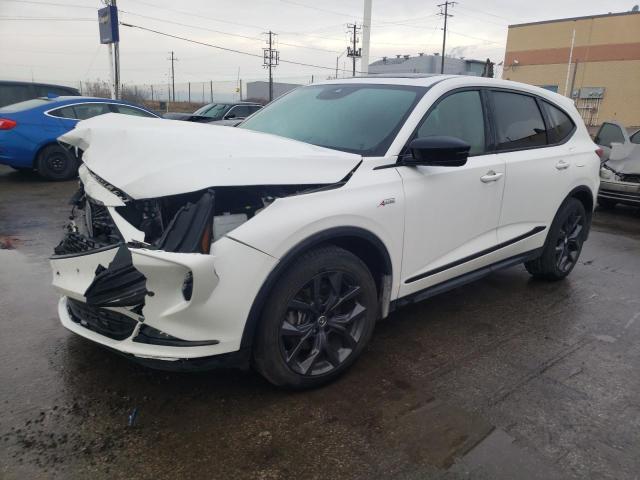 5J8YE1H06NL803966 - 2022 ACURA MDX A-SPEC WHITE photo 1