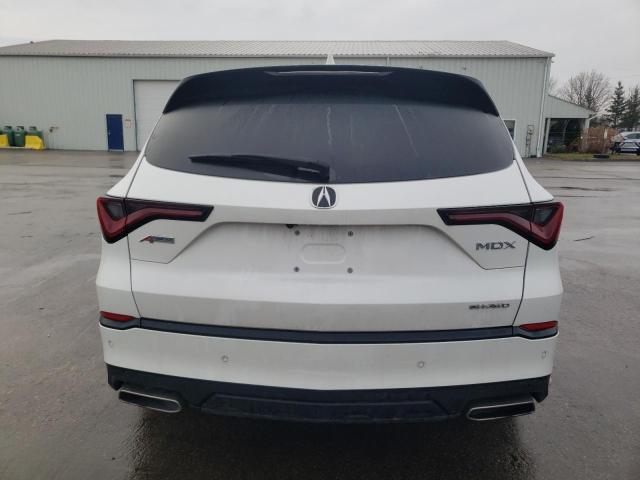 5J8YE1H06NL803966 - 2022 ACURA MDX A-SPEC WHITE photo 6