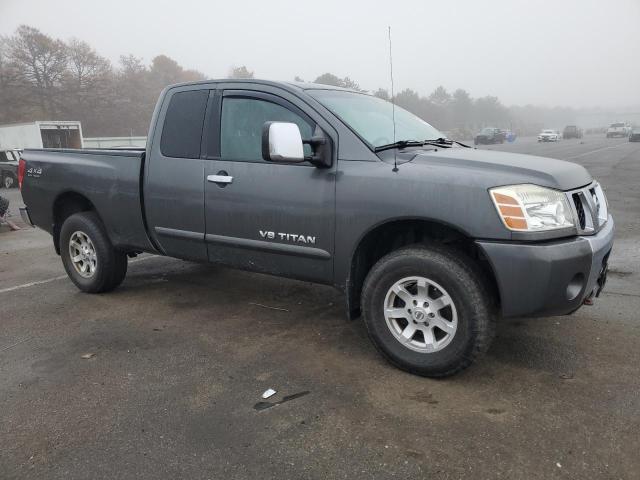 1N6AA06B25N500582 - 2005 NISSAN TITAN XE CHARCOAL photo 4